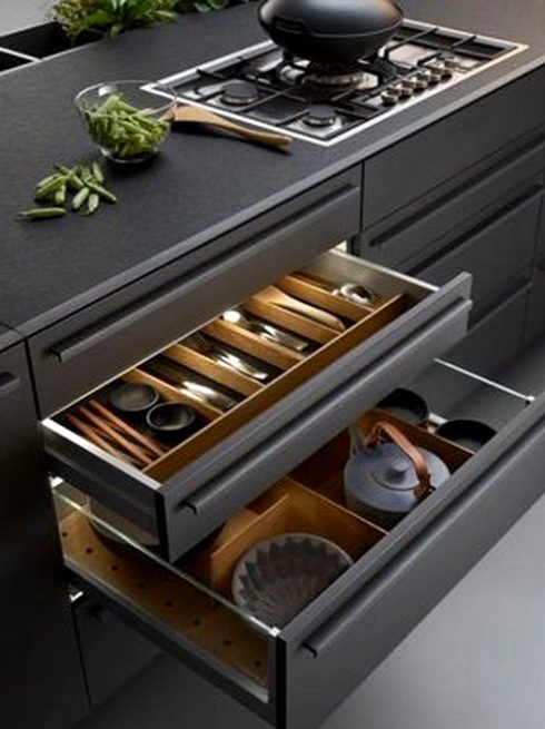 21 Minimalist Kitchen Organization & Cabinet Storage Ideas