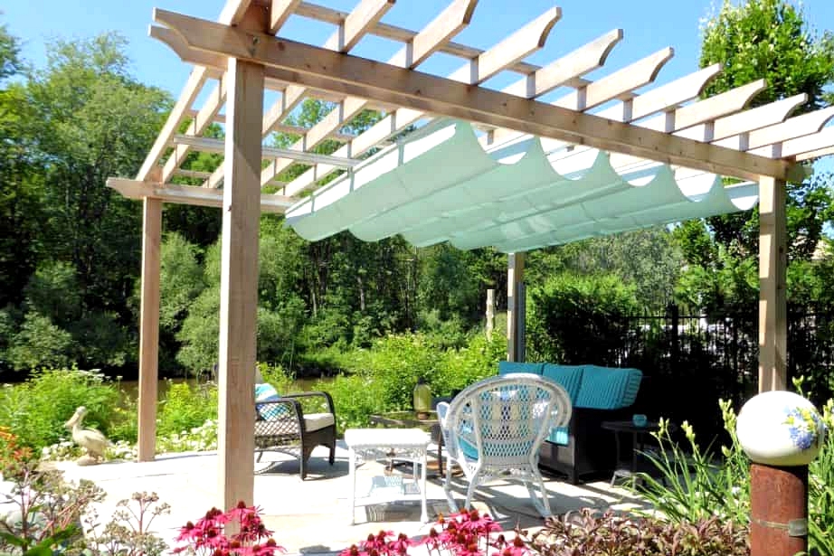 Install a Retractable Canopy for Sun or Shade