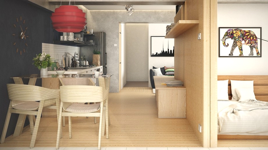 5 Small Studio Apartments With Beautiful Design