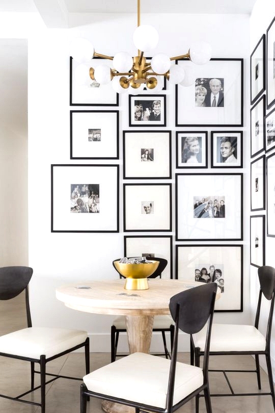 Gallery Wall Ideas to Inspire | Classic Black and White Photography