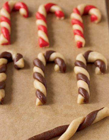 Candy Cane Cookies