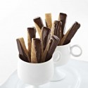 Chocolate Dipped Shortbread Cookie Sticks