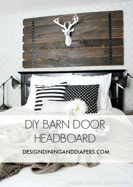 DIY Barn Door Headboard