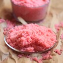 DIY Pink Sugar Scrub