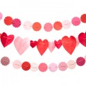 Easy Valentine’s Day Garland