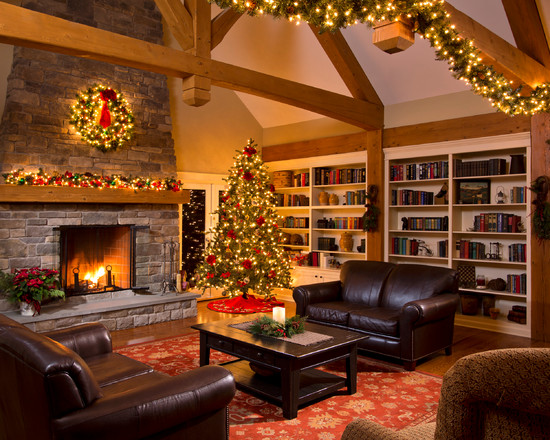 Living Room Design Idea for Christmas