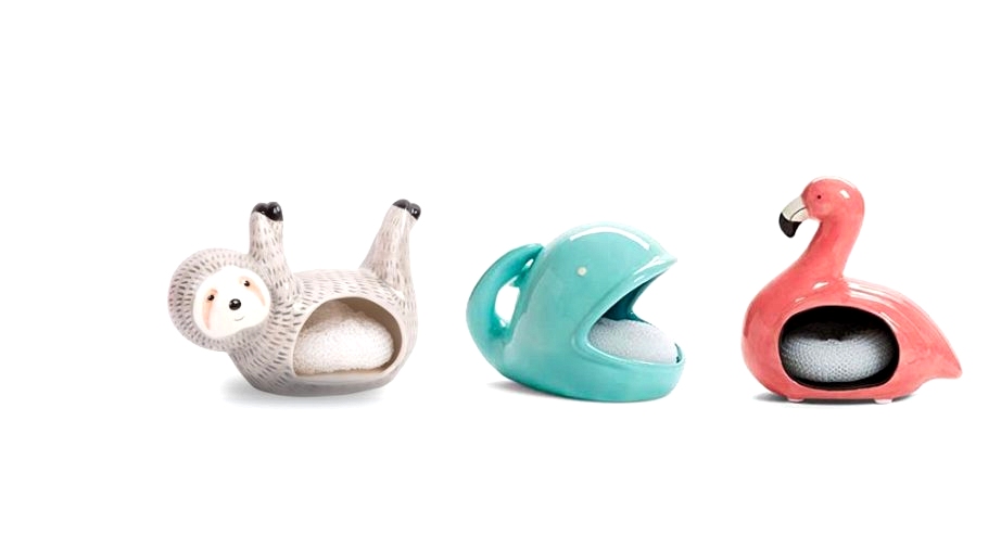 Product Of The Week: Cute Animal Shaped Scrubby Holders