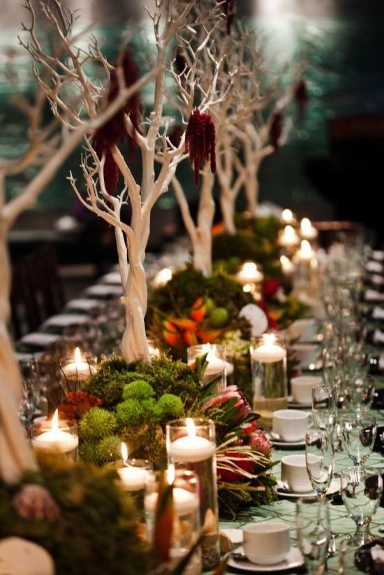 Rustic Elegant Table Decor