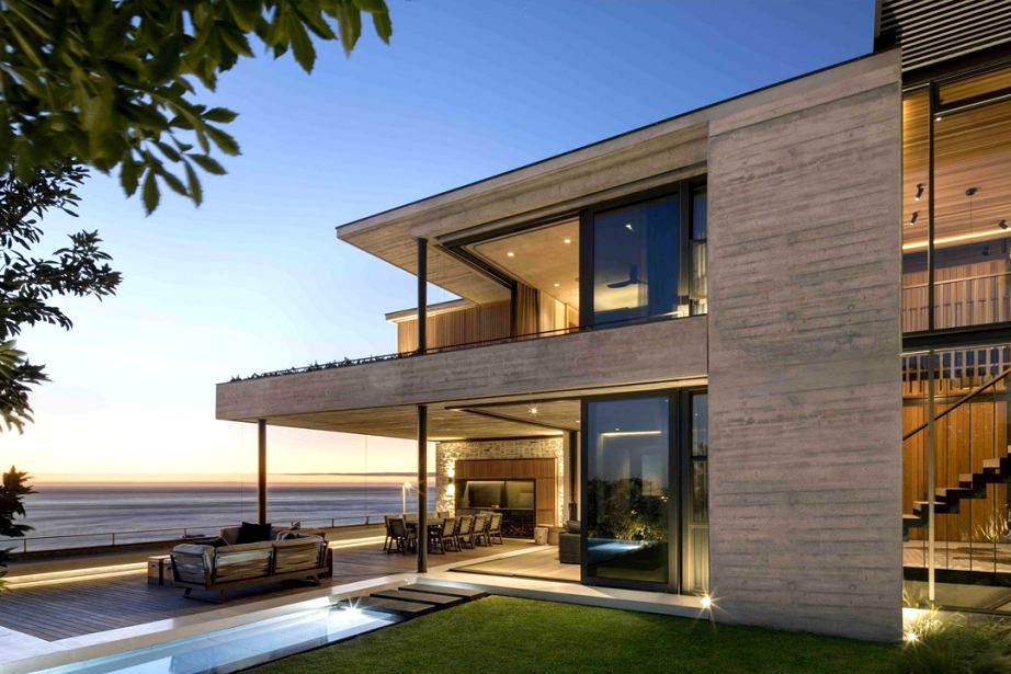 Stacked Luxury Home Design On Cape Town's Atlantic Seaboard