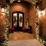Traditional Front Porch for Christmas Design Idea