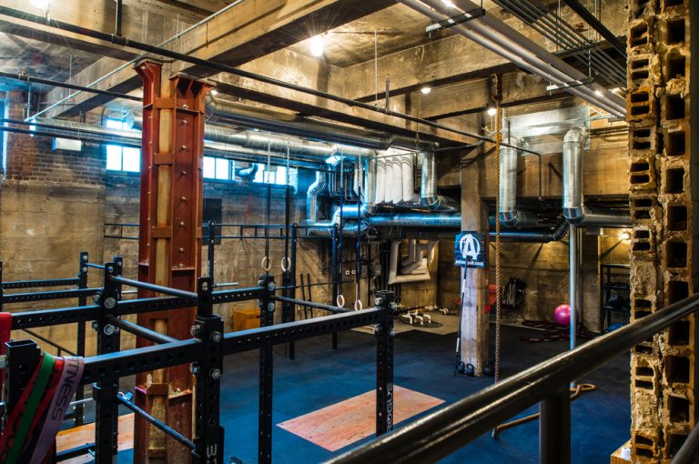 Image showcasing Industrial Home GYM